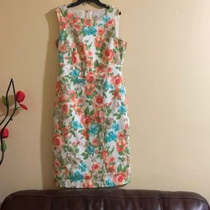 Vintage Charter Club’s Lovely Floral Sheath Dress